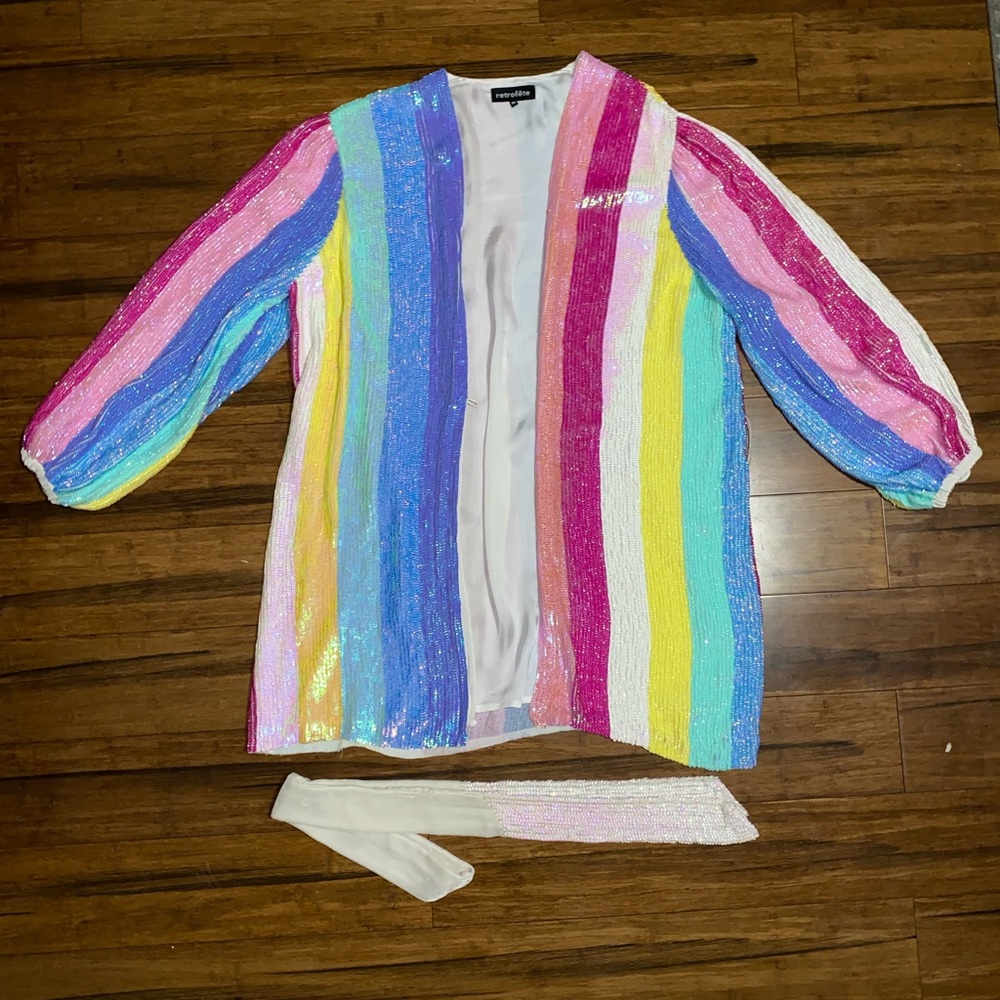 Retrofête multicolored dress - Picture 3 of 6